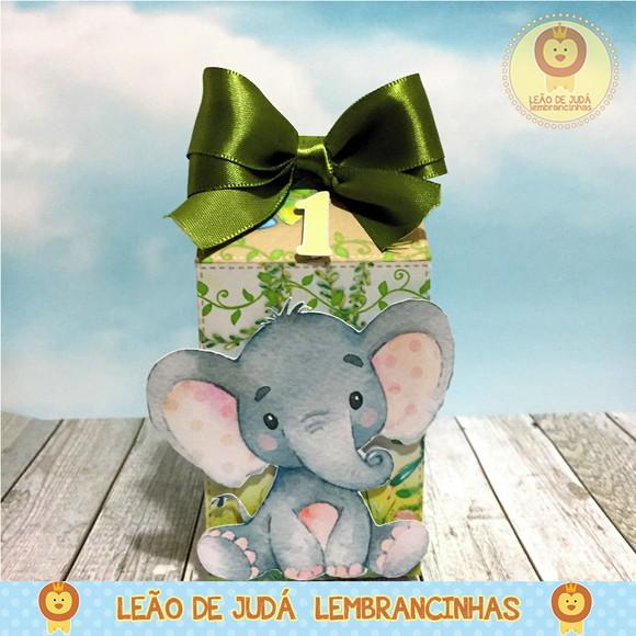 Caixa Milk Com aplique Safari