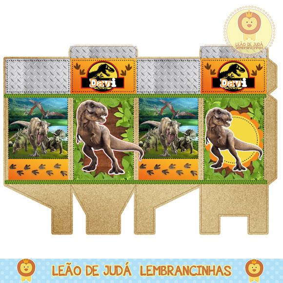 Caixa milk dinossauro