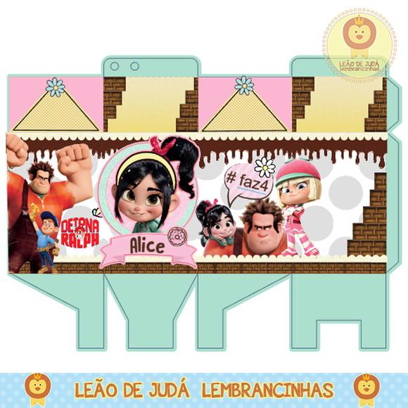 Caixa milk detona ralph