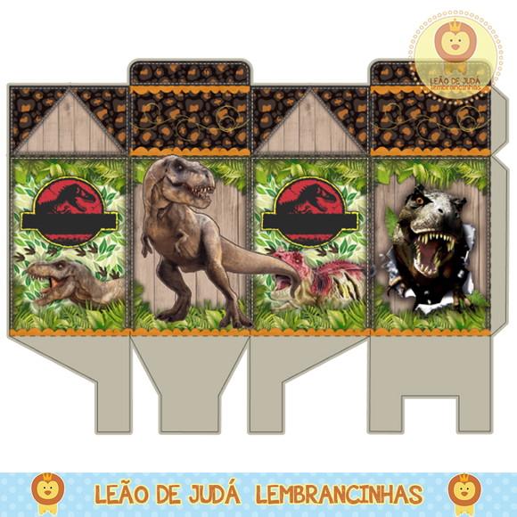 Caixa milk dinossauro