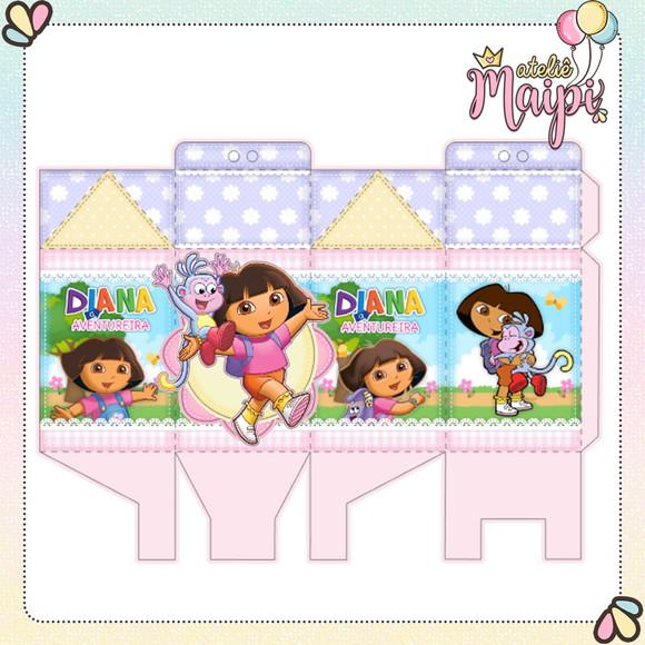 Caixa milk dora aventureira