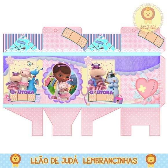 Caixa milk doutora brinquedos