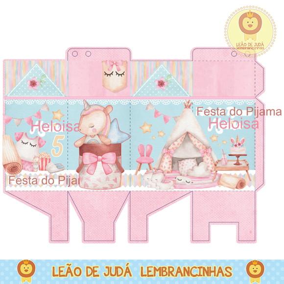 Caixa milk festa do pijama