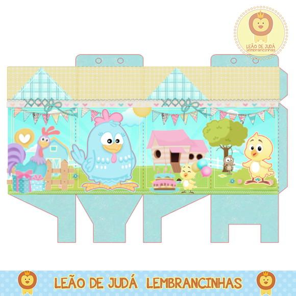 Caixa milk galinha pintadinha