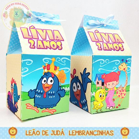 Caixa milk Galinha Pintadinha