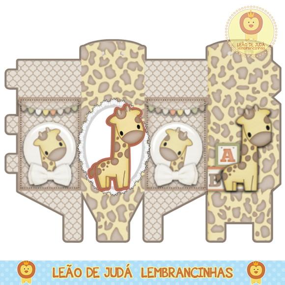 Caixa milk girafinha