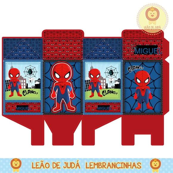 Caixa Milk Homem Aranha Cute