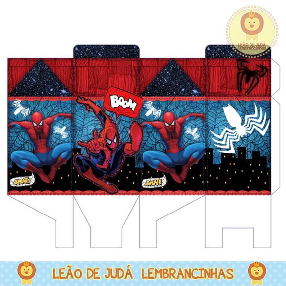 Caixa milk homem aranha