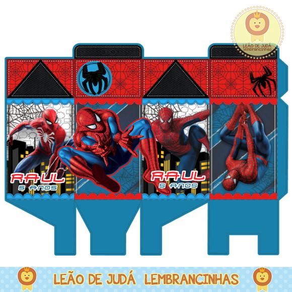 Caixa milk Homem aranha
