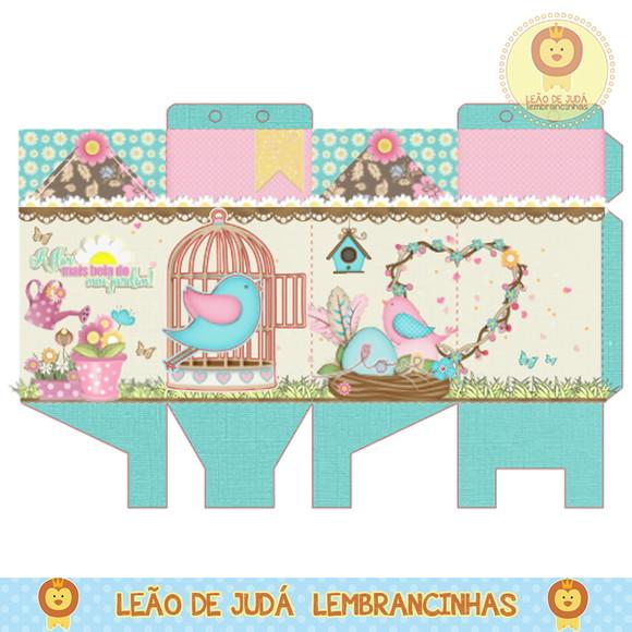 Caixa milk jardim
