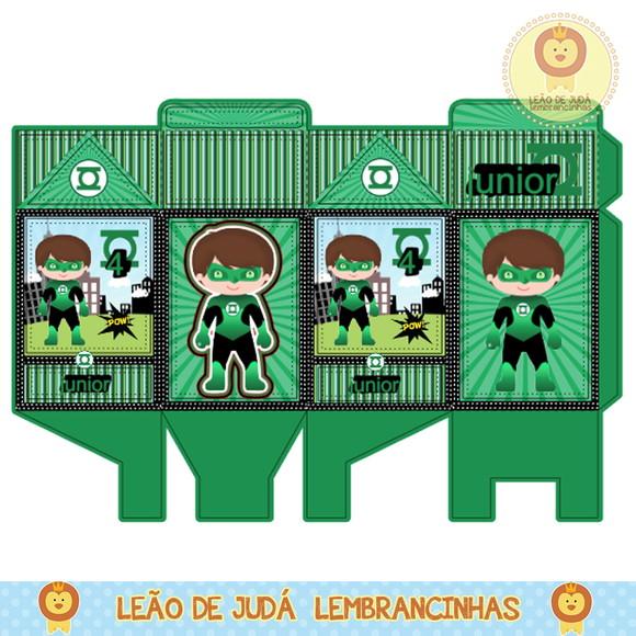 Caixa milk lanterna verde