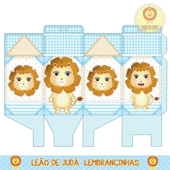 Caixa milk leãozinho