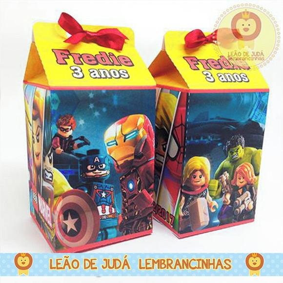 Caixa Milk Lego