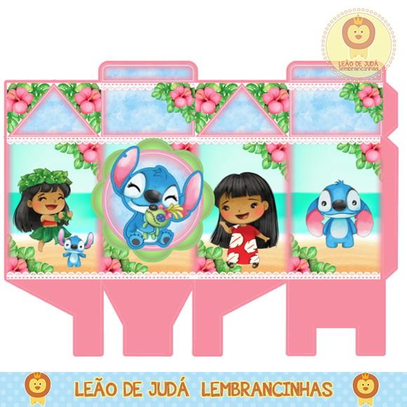 Caixa milk lilo e stitch