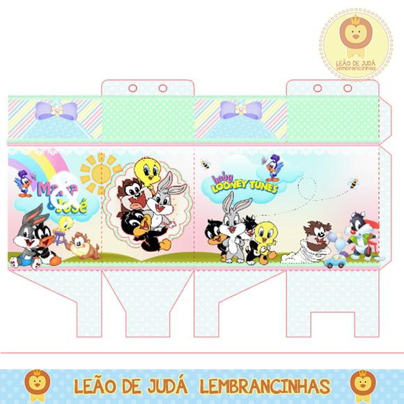 Caixa milk looney tunes baby