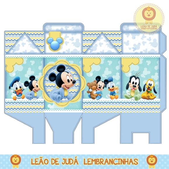 Caixa milk mickey