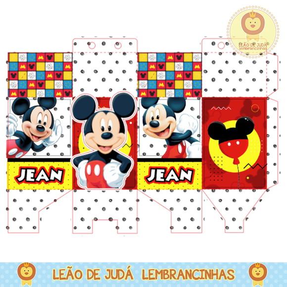 Caixa milk mickey