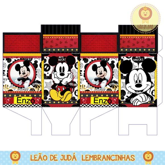 Caixa milk mickey