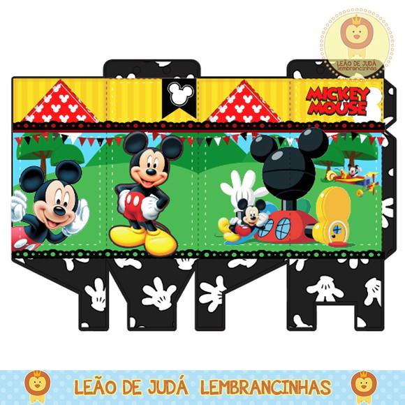 Caixa milk mickey