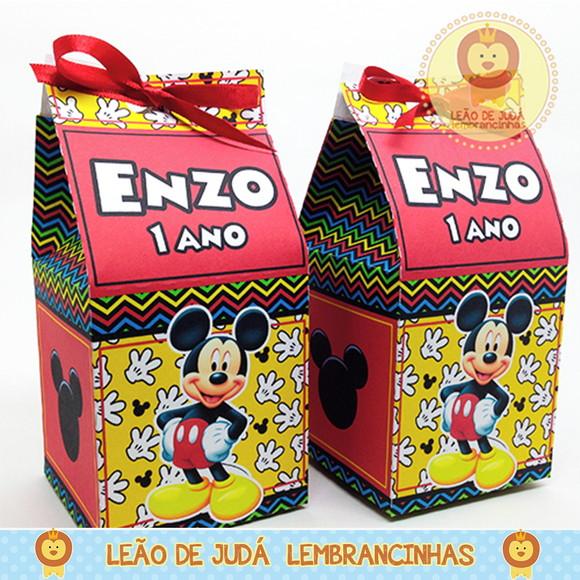 Caixa milk mickey modelo3