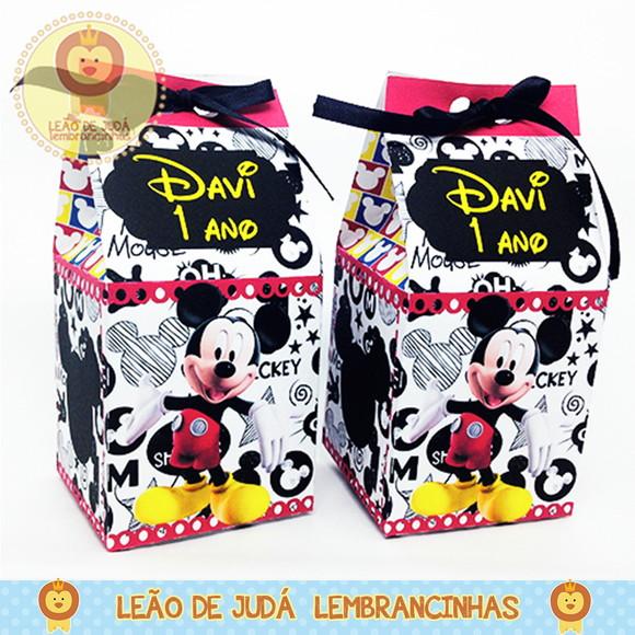 Caixa milk mickey