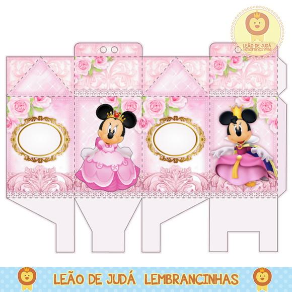 Caixa milk minnie realeza