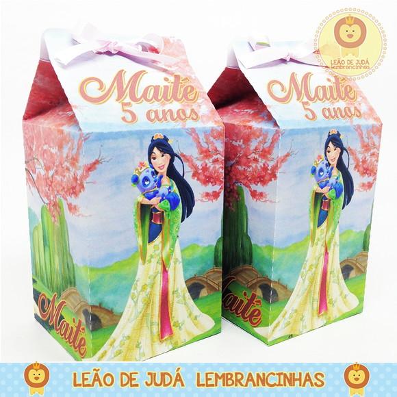 Caixa milk Mulan