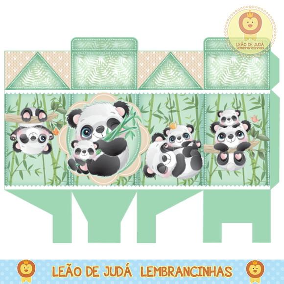 Caixa Milk Panda Menino