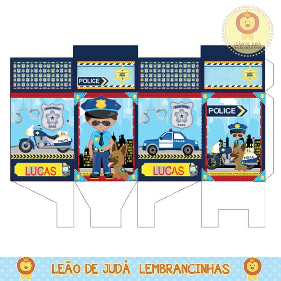 Caixa milk Policia