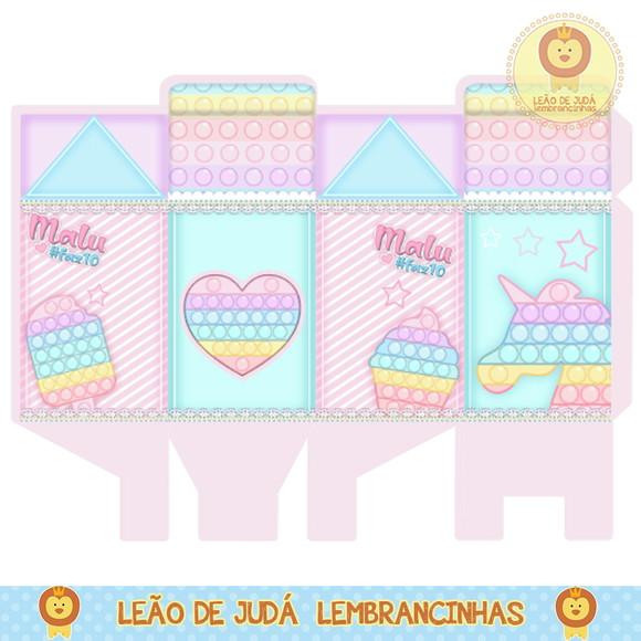 Caixa Milk Pop It