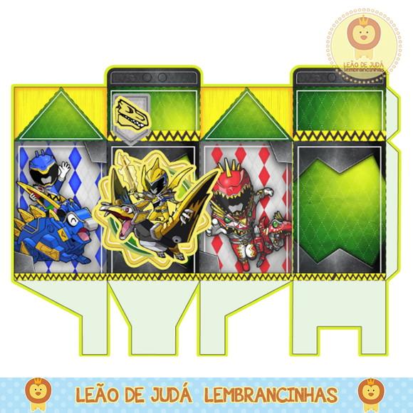 Caixa milk power rangers