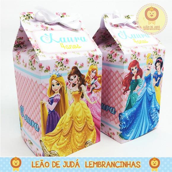 Caixa Milk Princesas