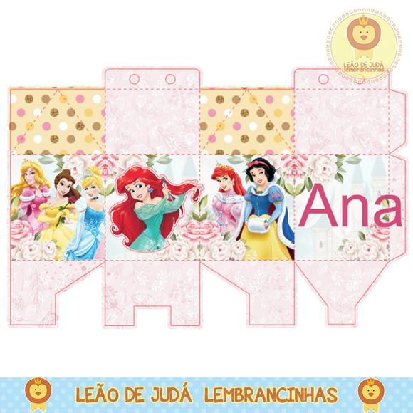 Caixa milk princesas