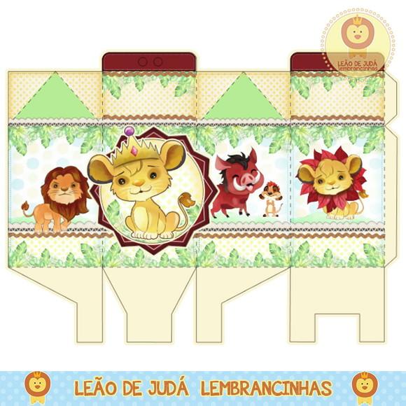 Caixa milk rei leão