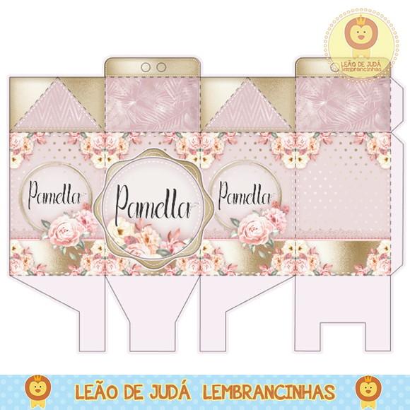 Caixa milk rose gold