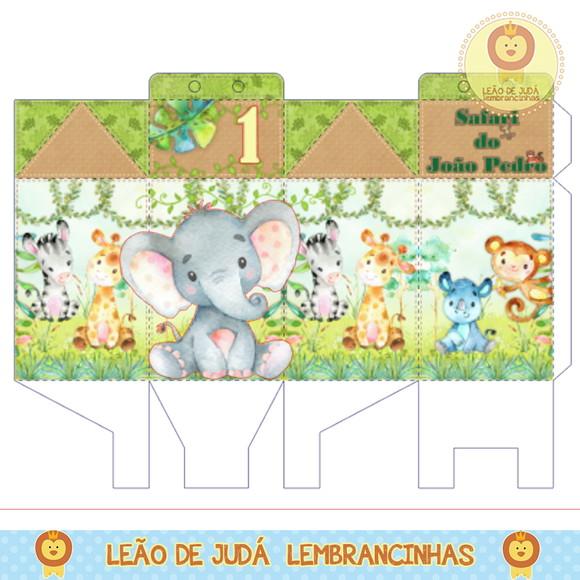 Caixa milk Safari