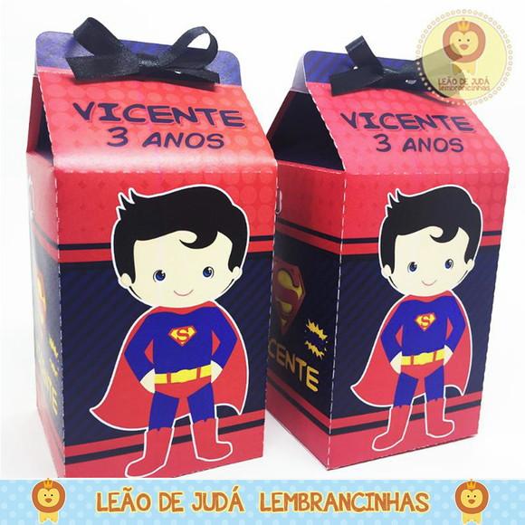 Caixa Milk Super Men