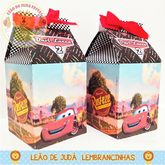 Caixa Milk Tema Carros