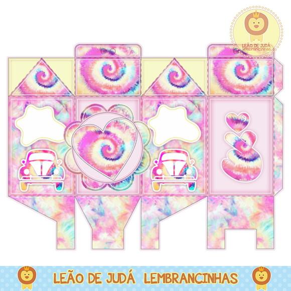 Caixa milk tie dye