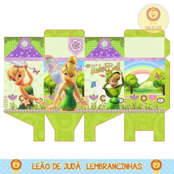 Caixa milk tinkerbell