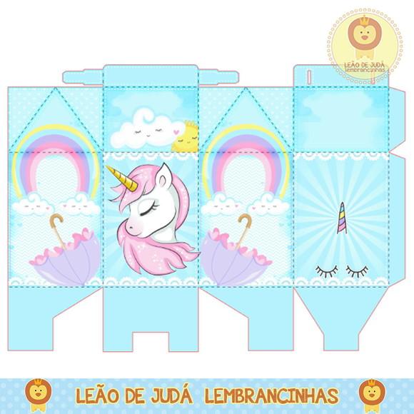 Caixa milk unicórnio