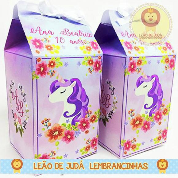 Caixa Milk Unicórnio