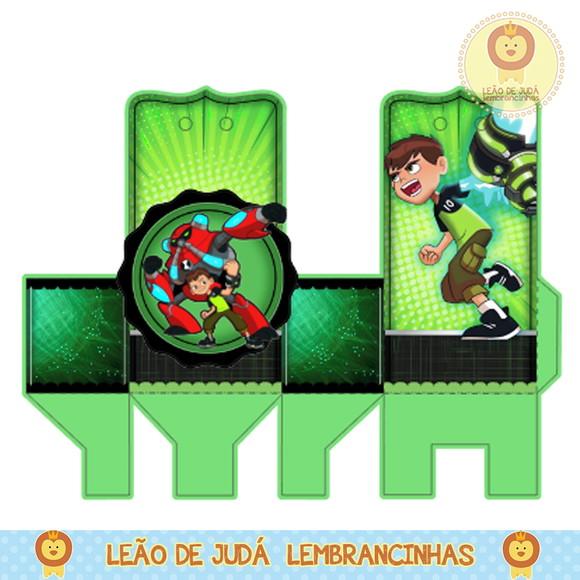 Caixa para festa ben10
