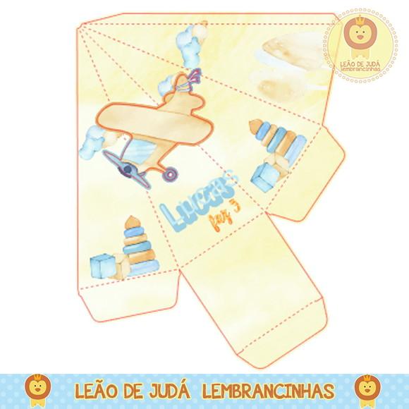 Caixa para festa Brinquedo