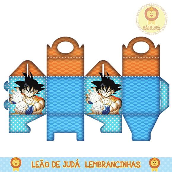 Caixa para festa dragon ball
