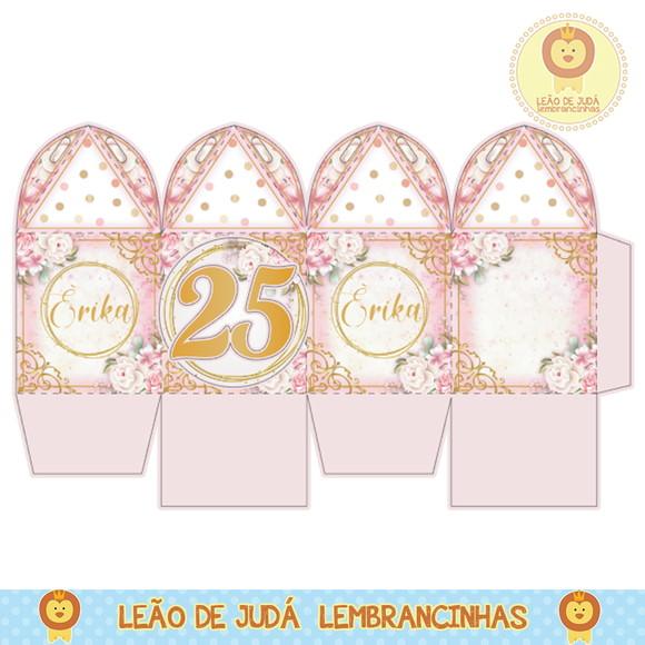 Caixa para festa jardim