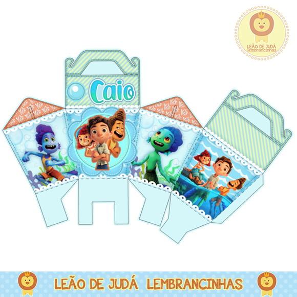 Caixa para festa Luca