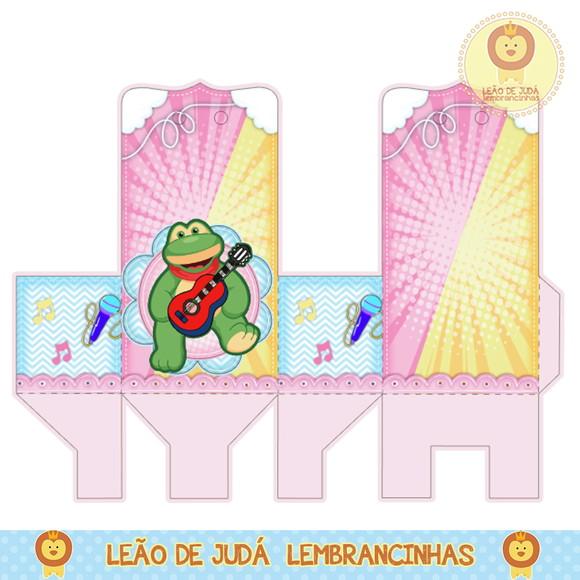 Caixa para festa lucas neto