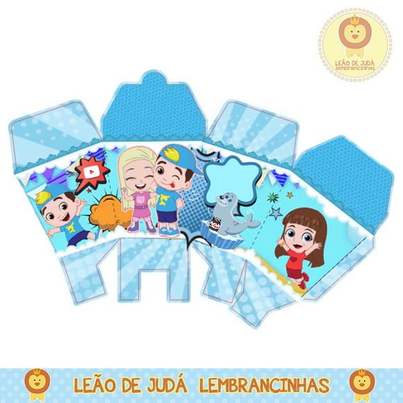 Caixa para festa lucas neto