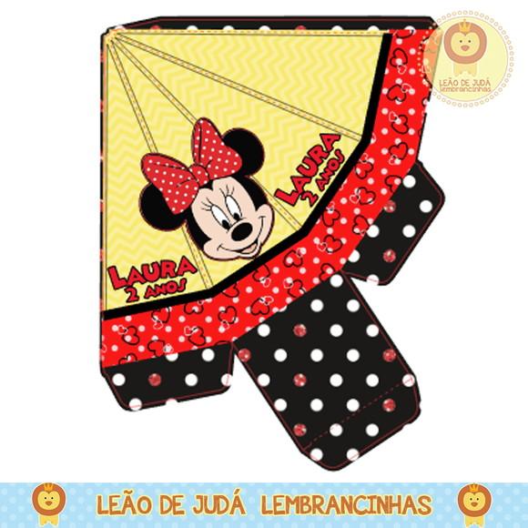 Caixa para festa minnie